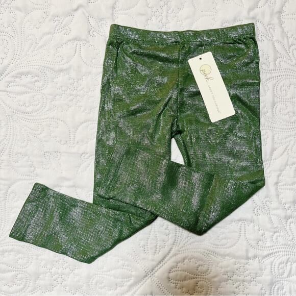 NWT Peek Lara Foil Leggings Size 2T - Picture 2 of 5